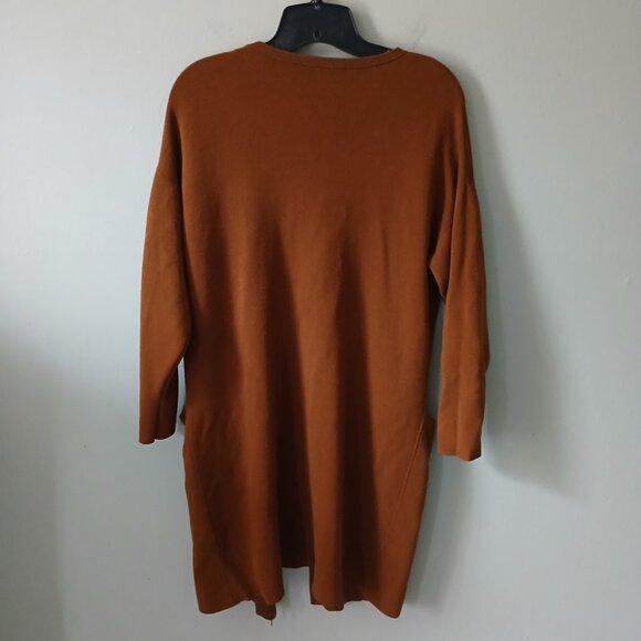 Lafayette 148 New York Women's Cardigan Button Long Sleeve Brown Size Small - Picture 9 of 11
